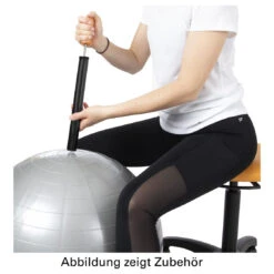 Ballpumpe ø 28 Mm Mit Hellem Griff, Schwarz