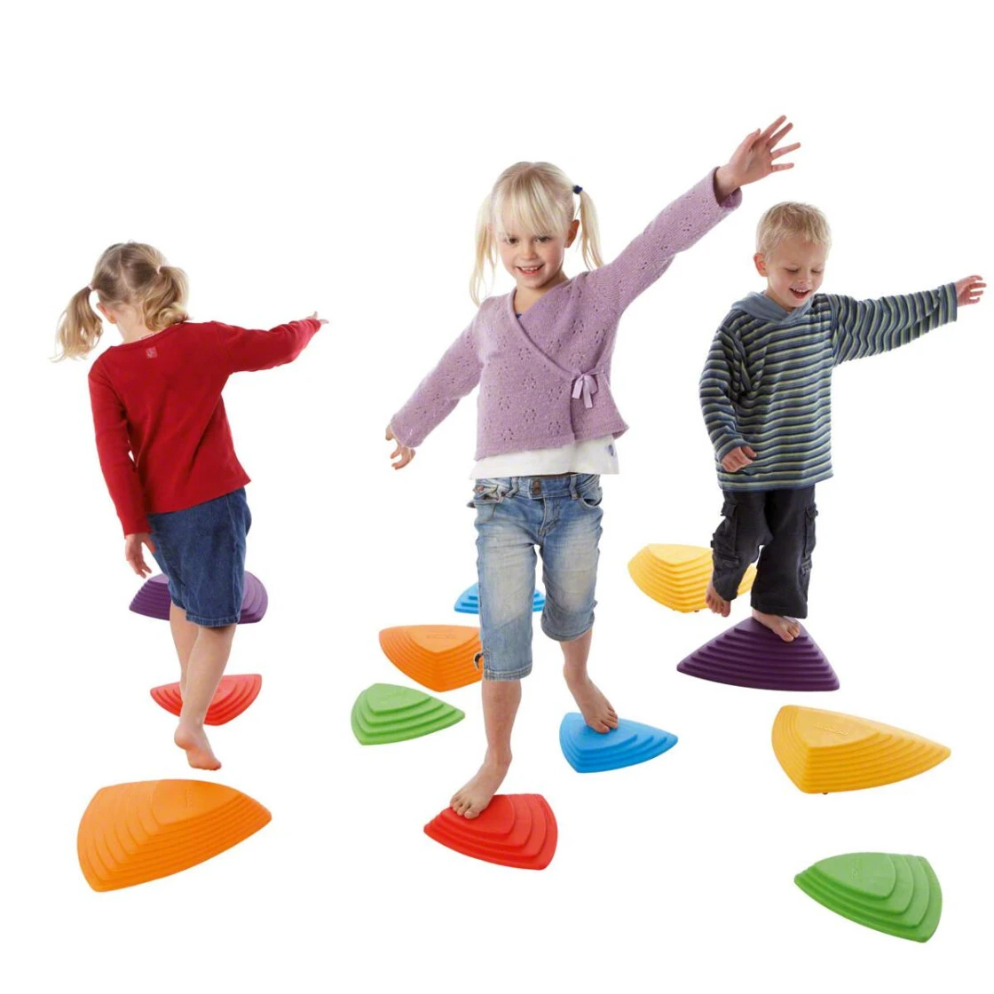 GONGE Fluss-Steine, 3 X Groß, 3 X Klein, Set – Bild 3