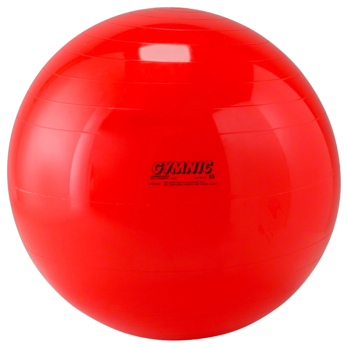 GYMNIC Ball Gymnastikball, Sitzball, 55 Cm, Rot – Bild 2