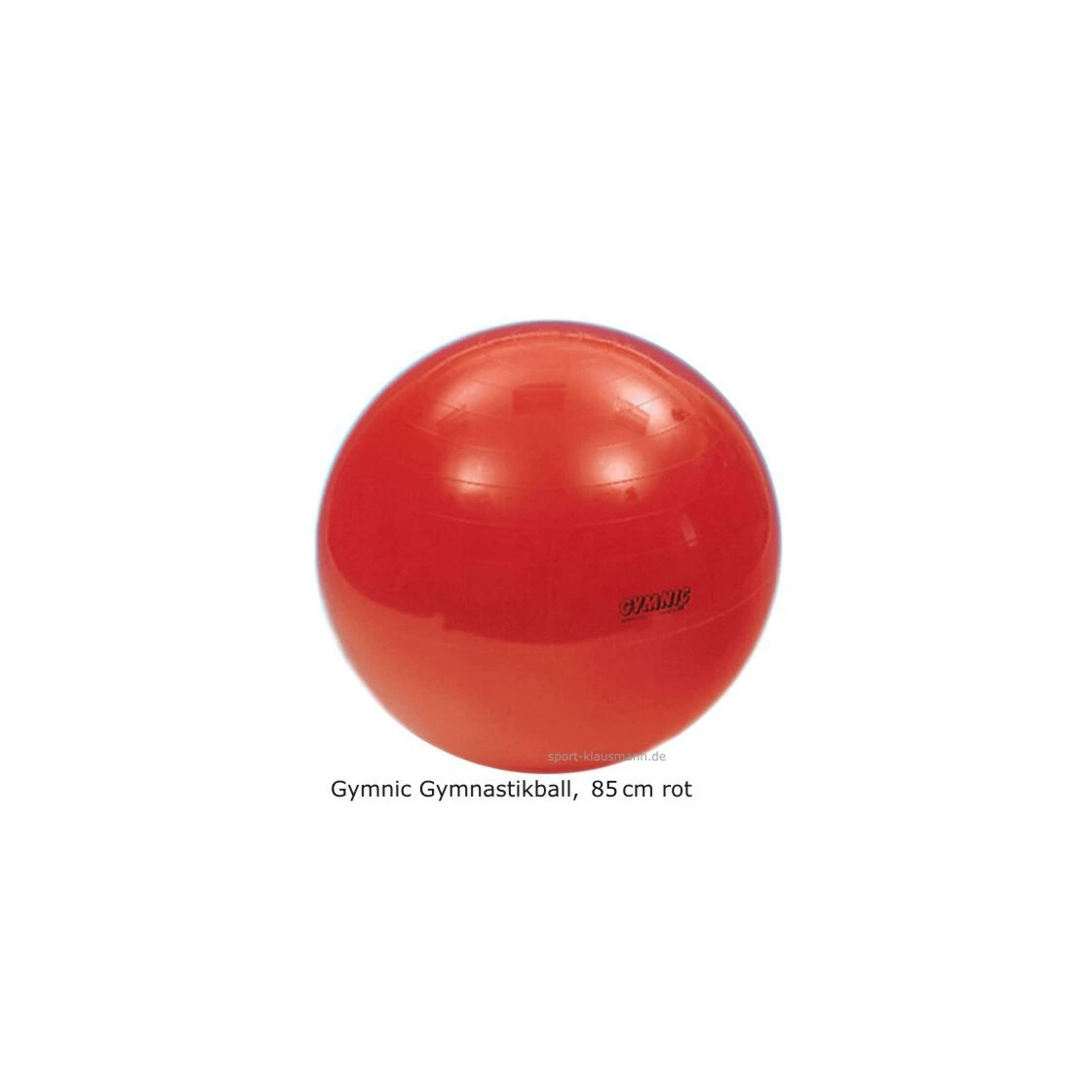 GYMNIC Ball Gymnastikball, Sitzball, 85 Cm, Rot – Bild 2