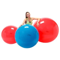 GYMNIC Ball Gymnastikball, Sitzball, 85 Cm, Rot