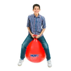 Gymnic Hüpfball HOP 55, Durchmesser 55 Cm, Rot