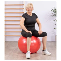 Gymnic Sit'n Gym Sitzball,Gymnastikball,ø 55 Cm Rot