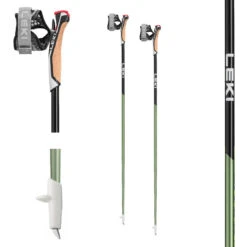 LEKI Flash Carbon Fixe Nordic Walking Stöcke