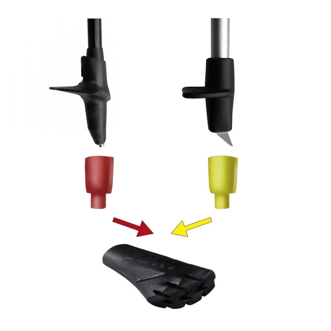 LEKI Gummipuffer Powergrip Pad Für Fremdfabrikate