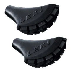 LEKI Nordic Walking Asphalt Pads, Gummipuffer, 1 PAAR