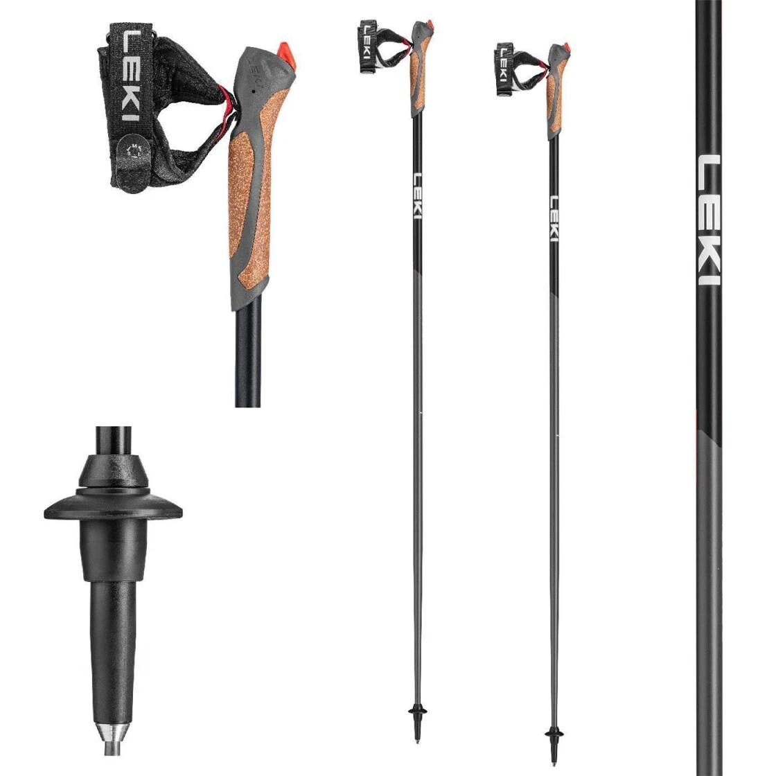 LEKI Response - Nordic Walking Stöcke Fixe Länge