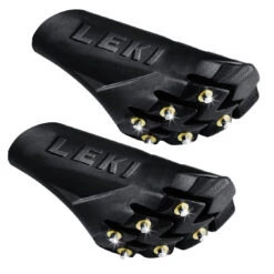 LEKI Silent Spike Pads, Gummipuffer Mit Spikes, 1 PAAR
