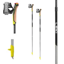 LEKI Speed Pacer Vario Verstellbare Nordic Walking Stöcke