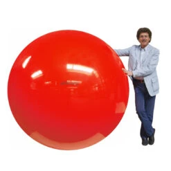 Riesenball / Megaball / Spiele-Ball, Max.Ø 180 Cm, Rot