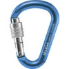 SALEWA Karabiner 'HMS G2', Screw, Medium, Blau