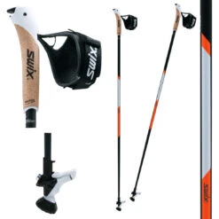 SWIX NW CT3 Orange Twist & Go, Nordic Walking