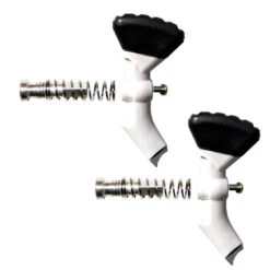 SWIX Twist & Go Drehfuß, Ersatzspitzen Incl. Pads Weiß