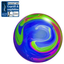 TOGU Powerball ABS, Gymnastikball Marble, Bunt, 45 Cm