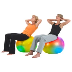 TOGU Powerball ABS, Gymnastikball Marble, Bunt, Ø 75 Cm