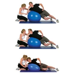 TOGU Powerball ABS, Gymnastikball Rot, Max. Ø 65 Cm