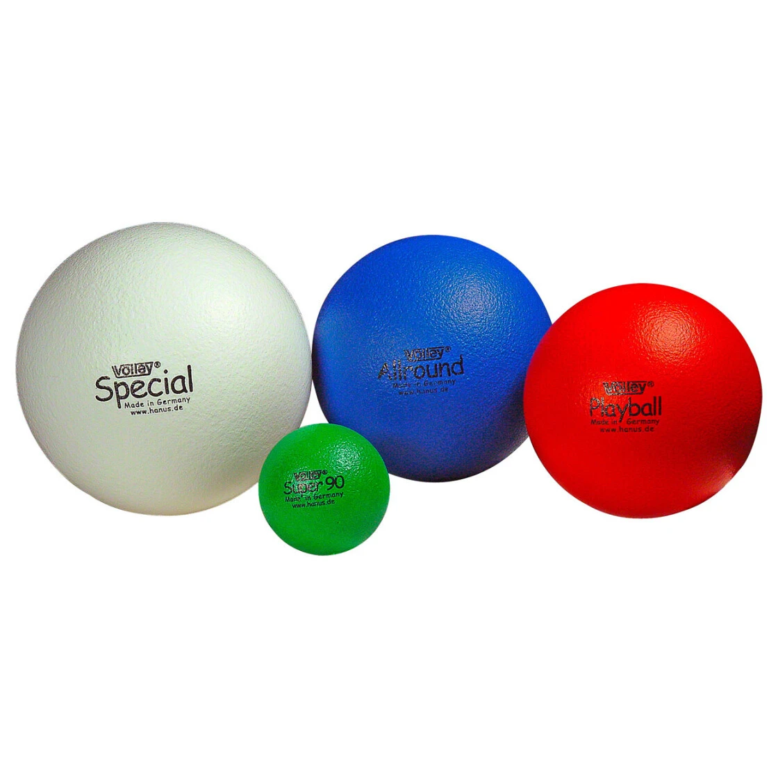 VOLLEY® Playball, Mit Elefantenhaut, Ø 16 Cm, Rot